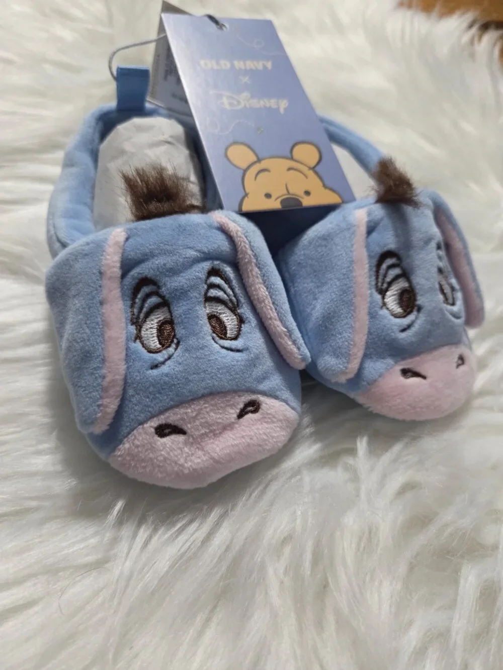 Old Navy x Disney Eeyore Baby Slippers